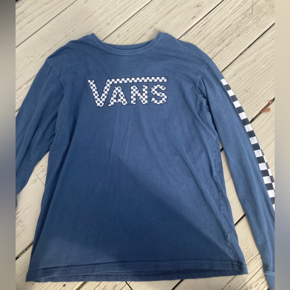 Kid's XL Long Sleeved Vans Shirt - Picture 3 of 4